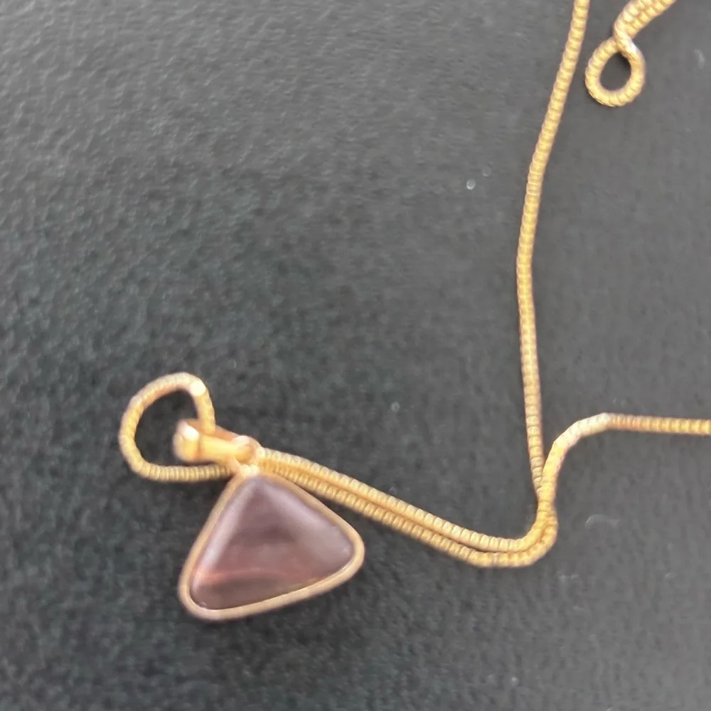 Australian Opal Pendant & Chain - Picture 3 of 9